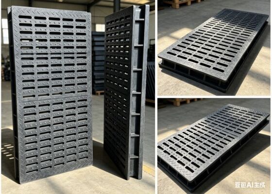 Panneau d'écran en caoutchouc modulaire pour les applications de traitement des minéraux