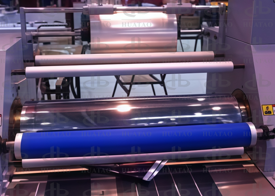 Rouleau de chauffage par induction refroidi à l'eau isolé en céramique pour l'impression thermique et la stratification de précouche