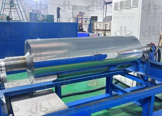 Rouleau adaptable de chauffage par induction de température d'éventail pour le roulement non-tissé et la fabrication de panneaux de cuivre