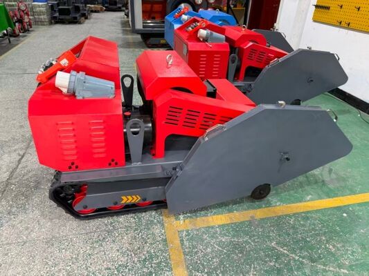Scie de coupe statique à double usage pour le découpage des voies et le démontage des poutres
