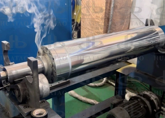 Rouleau de chauffage par induction d'Eco d'émission nocive zéro pour la calandre en métal et la synthèse de polyimide