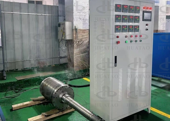 Rouleau anti-usure poli de chauffage par induction de surface pour la stratification de calandre de fibre et de film de précouche