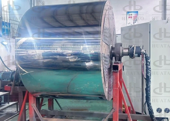 Rouleau de chauffage par induction à émission propre non toxique pour la fabrication thermique d'accessoires de métier et de lithium