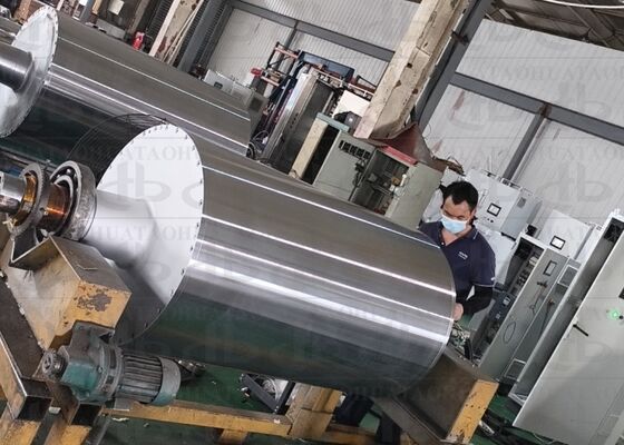 Rouleau de chauffage par induction éliminé par risque de fuite caché pour la production de métiers électroniques et de bases de filtres