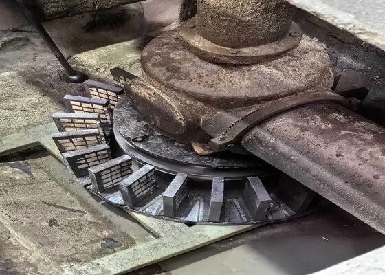 Stateur de rotor de flotation minière à abrasions lourdes pour la séparation du minerai