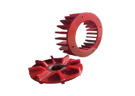 Ensemble élevé de redresseur de rotor de polyuréthane de machine de flottaison de récupération