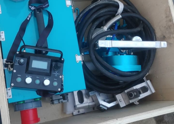 Machine de scie murale électrique 26kw pour une coupe rapide et précise des murs en béton