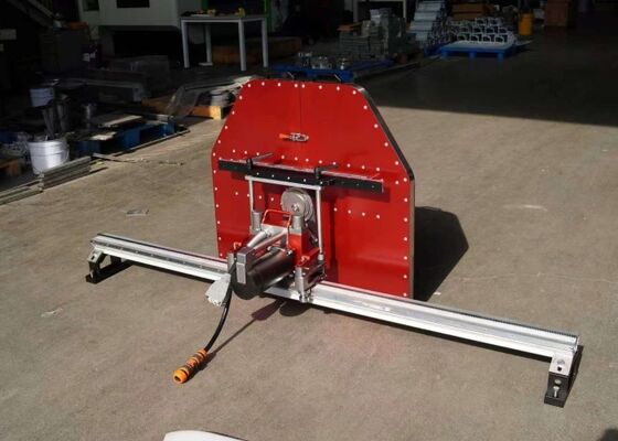 Scie murale robuste 22 kW pour murs, poutres et colonnes en béton armé