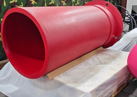 Revêtement en caoutchouc et plaque de revêtement en caoutchouc pour traitement en phase liquide, dureté 80 Shore A, pour protection contre l'usure minière à fixation par boulons