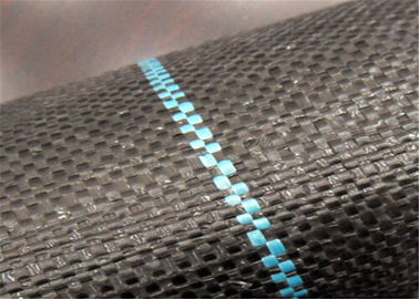 Le géotextile tissé par pp plat de fil de tissu durable de Geosynthetic pour empêchent l'herbe se développent