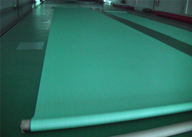 Couche de formation verte/blanche de triple d'habillement de machine de papier de tissu moins d'élongation