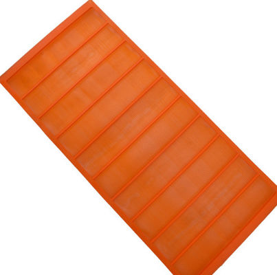 Maillage d'écran fin en polyuréthane avec résistance à l'abrasion, anti-aveuglement et ouverture de 0,045 mm pour le pont d'écran haute fréquence