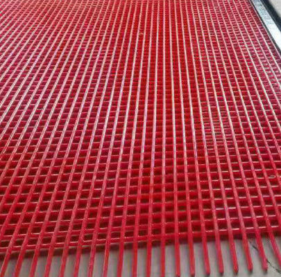 Grille de tamis vibrant pour mines en polyuréthane avec âme en fil d'acier, autonettoyante et à longue durée de vie