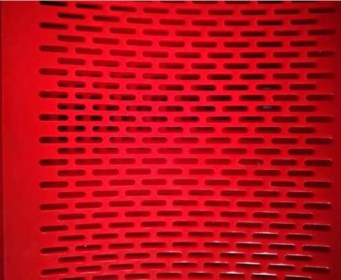 Résistance à l'abrasion élevée maintenant l'écran matériel d'écoulement de secousse de polyuréthane pour l'écran de charbon