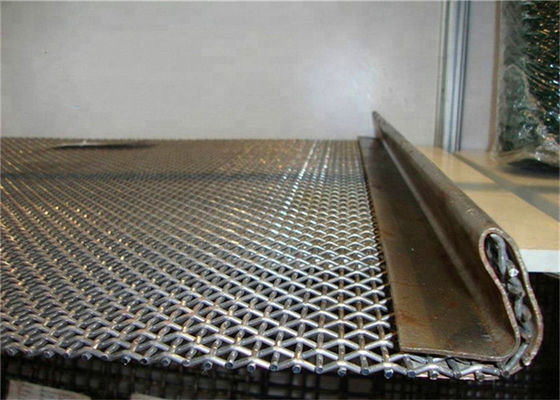 Écran minier résistant à la chaleur avec haute résistance à la traction et résistance à l'abrasion pour les applications de carrière