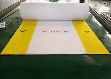 Bord ondulé de téflon de feutre de ceinture d'aiguille de double gifle pour les machines à grande vitesse d'onduleur