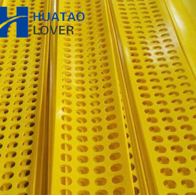 Panneau d'écran à décharge polyuréthane durable personnalisé avec ouverture de 3x10 mm pour écrans vibrants