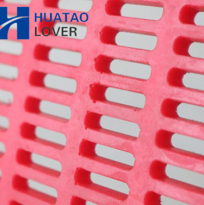 Panneaux de criblage pour mines Polyuréthane Flip Flop avec ouverture personnalisable et garantie de 6 à 12 mois pour le lavage du charbon