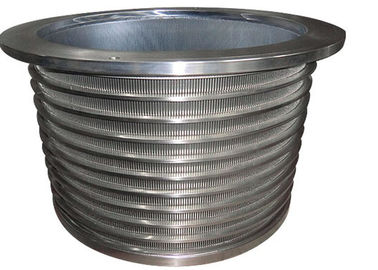 Le diamètre intérieur 795mm de panier d'écran de fil de cale de modèle de Voith SS23 a rainé 0.13mm/0.15mm