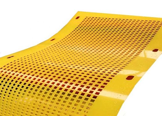 Écran à flip-flop en polyuréthane haute résistance à l'usure de 3 mm avec type de trou personnalisable