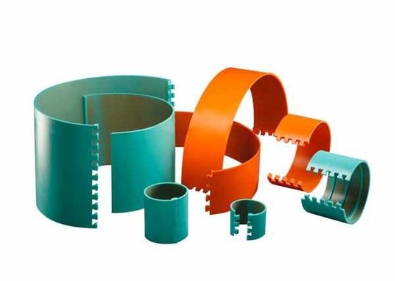 couverture d'enclume de polyuréthane d'épaisseur de la largeur 9mm de 250mm