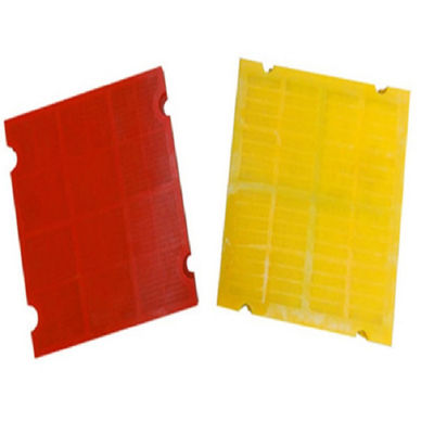 Crible vibrant en polyuréthane pour le drainage minier à trous ronds, avec une haute résistance à l'usure et à l'huile et à l'eau