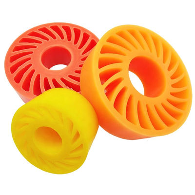 Chaîne de production de carton d'onduleur roues d'écrasement de polyuréthane